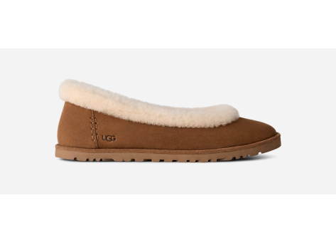 UGG Zora Ballet Flat Chestnut (1178111-CHE) braun