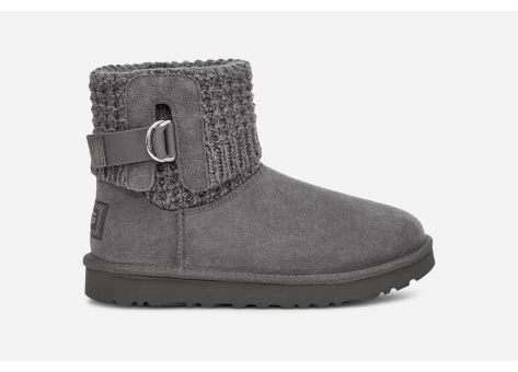 UGG Classic Solene Mini Cozy Stay Warm Outdoor Casual Gray (1113463-CHRC) grau