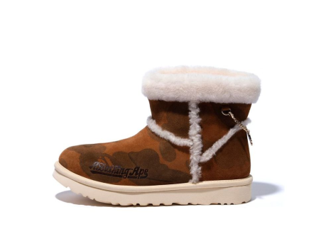 UGG X Bape classic mini Fleece Lined (1104639) braun