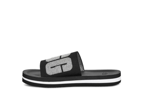 UGG Zuma Metallic Graphic Slippers (1101558-BLK) schwarz