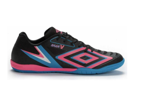 Umbro Sala V Futsal Hallenfu ballschuhe (82032U-MM4) schwarz