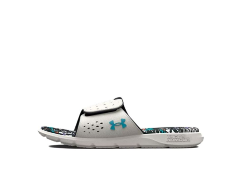 Under Armour Ignite 7 Graphic Footbed Grey Mist Floral (3026029-100) weiss