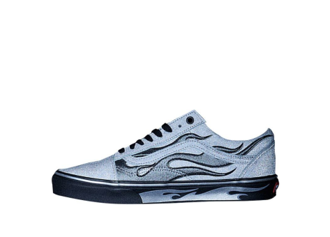 Vans Old Skool A ap Rocky x Reflective Flames Worldwide Silver (VN0A7Q2J6UR) grau