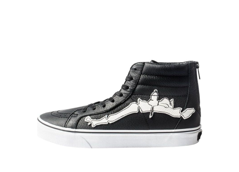 Vans Blends x Peanuts Sk8 Hi Reissue Zip Bones Re issue (VN000ZSJP0Q) schwarz