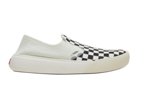 【Vans】 正規品★ Checkerboard Comfycush One Black New Vans ComfyCush One Checkerboard Black/Marshmallow Slip