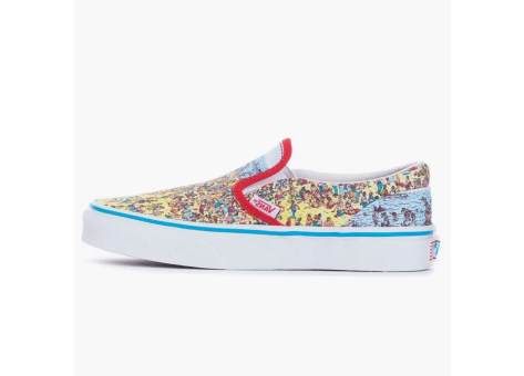 Vans Classic Slip On Beach Wheres Waldo (VN0A4BUT3WO) bunt