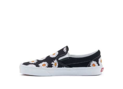 Vans Daisy Slip On 2019Ss Flower Patterns Street Style (VN0A38F7TOZ) schwarz