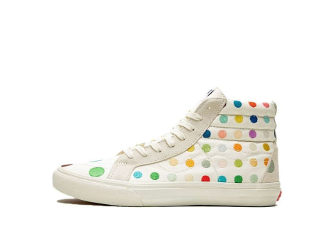 Vans Damien Hirst x Sk8 Hi Reissue VLT LX Polka Dots (VN0A3MV7TFA) beige