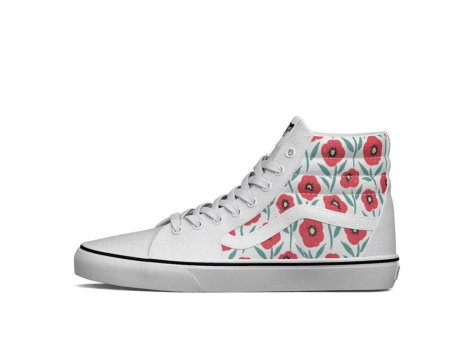 Vans Flowers Sk8 hi (VN0A5HXV891) weiss