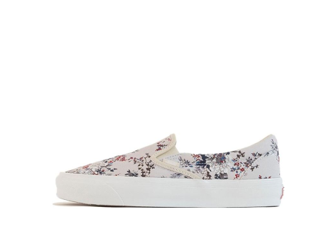 Vans Kith x Vault OG Classic Slip On LX Floral (VN0A45JK6BZ) weiss