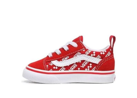 Vans Logo Repeat Elastic Lace Old Skool (VN0A4TZOW35) rot