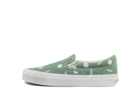 Vans OG Classic Slip On LX Polka Dot (VN0A45JKLDN) grün