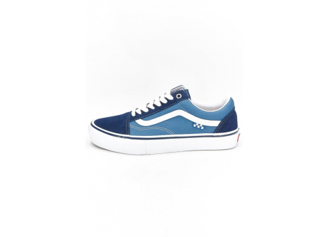 Vans Old Skool Skate Navy White (VN0A5FCBNAV) blau