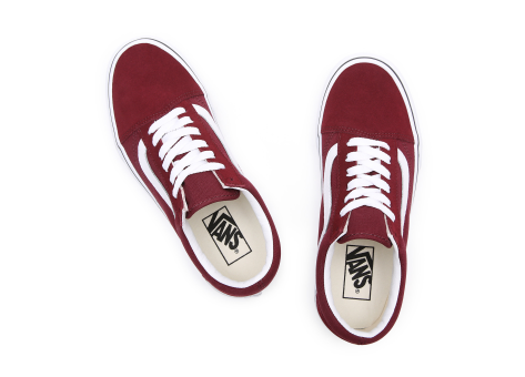 Vans old shop skool platform granate