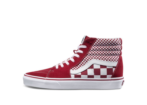 Vans SK8 HI Mix Checker (VN0A38GEVK5) rot