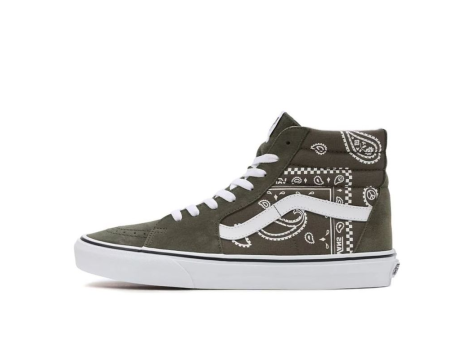 Vans SK8 HI Peace Paisley (VN0A5JMJB0F) grün