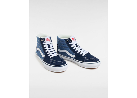 Blue and white high top vans online