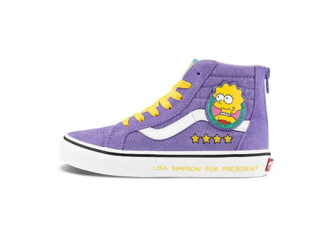 Vans The Simpsons x Sk8 Hi Zip Lisa (VN0A4BUX17G) lila