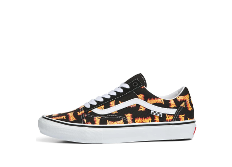 Vans Thrasher x Skate Old Skool Allover Flame Logo (VN0005W0BML) schwarz