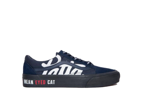 Vans LX Old Skool x Patta UA VLT Salute Mean Eyed Cat Navy (VN0A4BVF5X61) blau