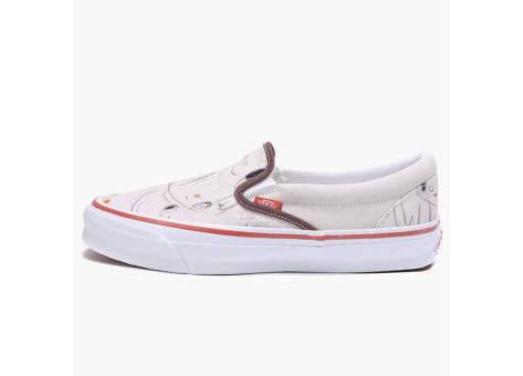 Vans OG Classic Slip On Javier Calleja LX Vault (VN0A32QN6Z9) weiss