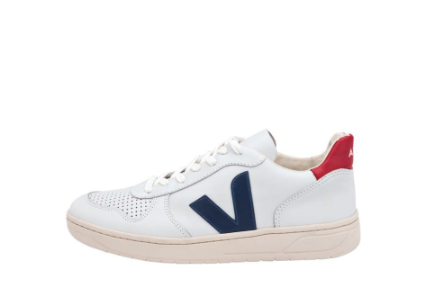 Veja V 10 Leather Up Nautico Pekin Lace (VX021267) weiss