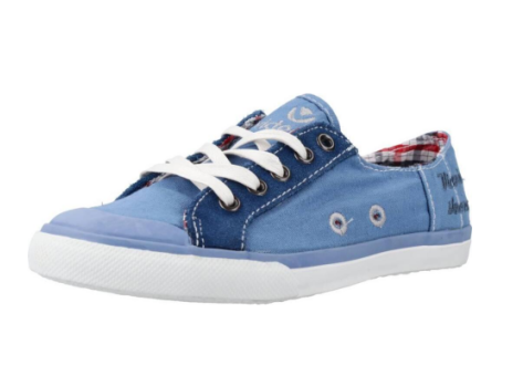 VICTORIA zapato cordon lona (106310-36) blau