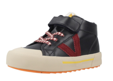 VICTORIA Gestreifte aus Lederimitat elastischem Material Tribu (1065198-30) schwarz