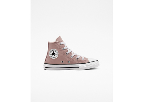 Converse Converse оригінал футблка Counter Climate Leather Stone Mauve (A03211C) pink