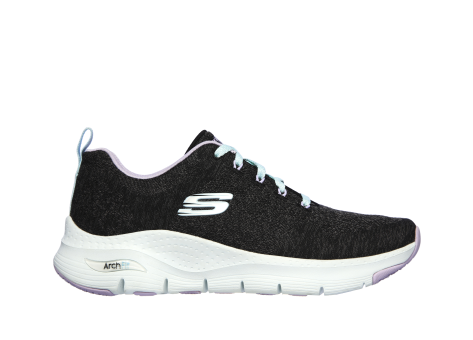 Skechers Arch Fit Comfy Wave (149414/BKLV) schwarz