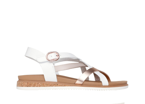 SKECHERS Desert Kiss Low Peak Rank (114709-WHT) bunt