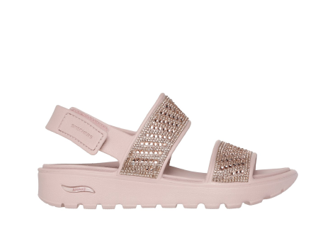 SKECHERS Foamies Arch Fit Footsteps Enchant Shoes (111531-ROS) pink