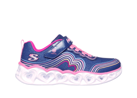 SKECHERS Heart Lights Retro Hearts navy (302689L-NVMT) blau