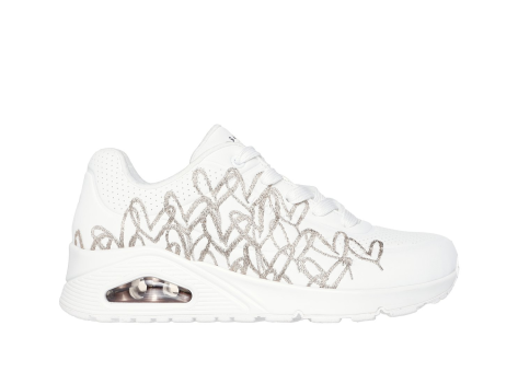 SKECHERS Uno Golden Heart (177975-WTRG) weiss