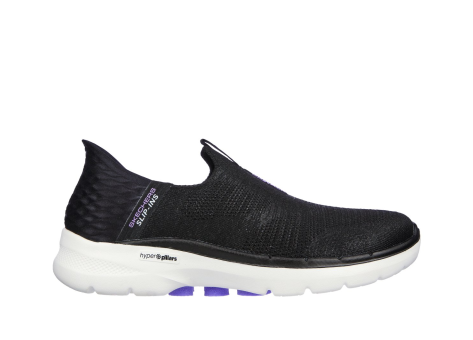 SKECHERS Go Walk 6 Fabulous View Slip (124569-BKLV) schwarz