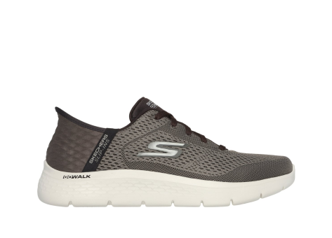 SKECHERS GO WALK Flex New World (216505-BRN) grau