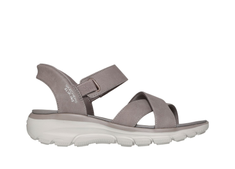 SKECHERS Slip ins Relaxed Fit Easy Going Somewhere Sunny Shoes (163534-TPE) grau