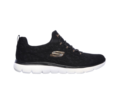 SKECHERS Summits Leopard (149037-BKRG) schwarz