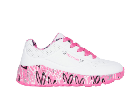 SKECHERS UNO Lite Lovely Luv (314976L-WHP) bunt