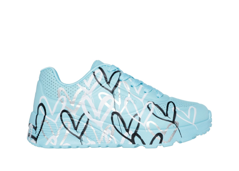 SKECHERS x JGoldcrown Uno Lite Metallic Love (314067L-TQMT) türkis