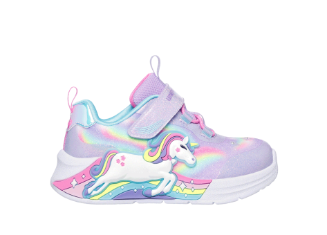 SKECHERS S Lights Unicorn Chaser (302298N-LVMT) bunt