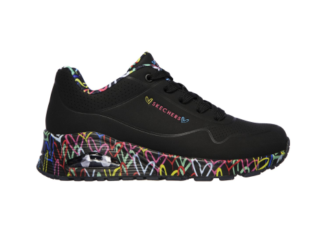 SKECHERS Uno Loving Love (155506-BBK) schwarz