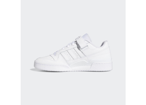 All white low top adidas online