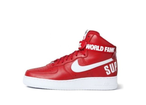 Nike Air Force 1 High World Famous SP Supreme (698696-610) rot