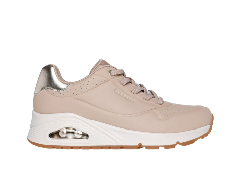 SKECHERS Uno Shimmer Away (155196-NUDE) beige