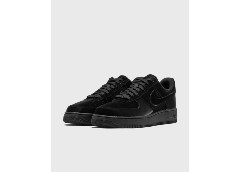 All black suede air force 1 online