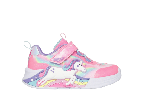 SKECHERS S Lights Unicorn Chaser (302298N-PKMT) bunt