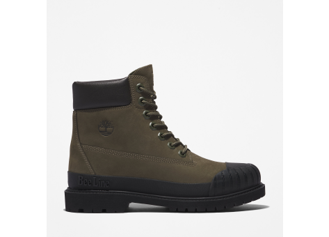 timberlands with rubber toe