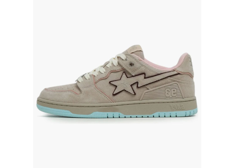 A Bathing Ape Sk8 Sta Bapy Sand Wash womens (BPYSNSN0060CH-BGT) beige