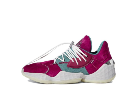 adidas Daniel Patrick x Harden Vol. 4 Power Berry Tech Emerald (FY2791) pink
